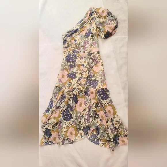 NWOT! Posh ASTR The Label Anthro Santorini Women's Dress Retro Floral Size XS - Picture 11 of 15